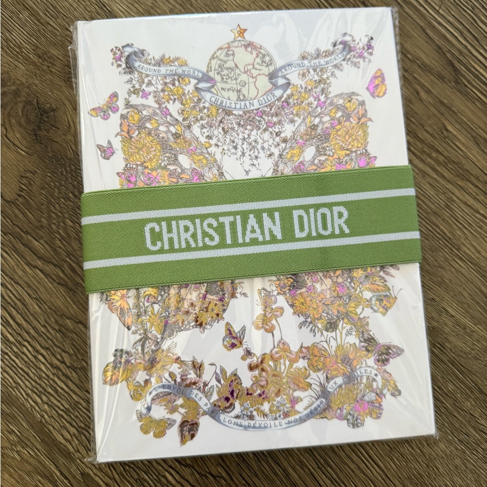 Christian Dior Floral Notebook